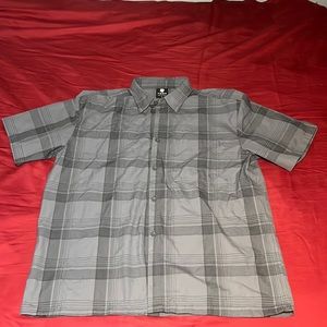 Gray button up (XL), YAGO
